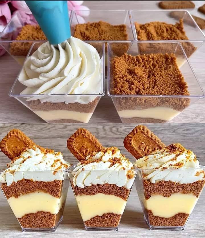 Lotus Biscoff Dessert Cups
