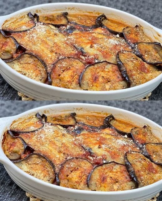 Eggplant Spinach Bake