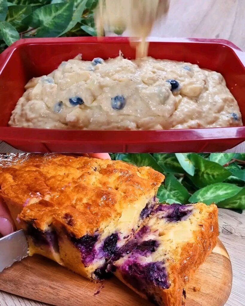 Blueberry Apple Oat Loaf Recipe
