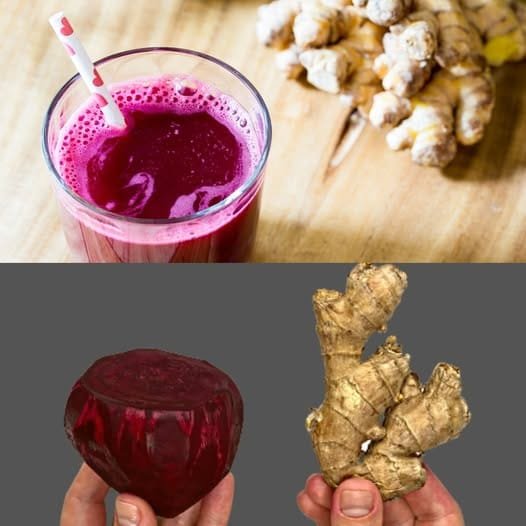 Natural BOMB 🍊🍯 for Cleansing the Liver & Blood Vessels: Ginger & Beets Power Drink! 🌿✨