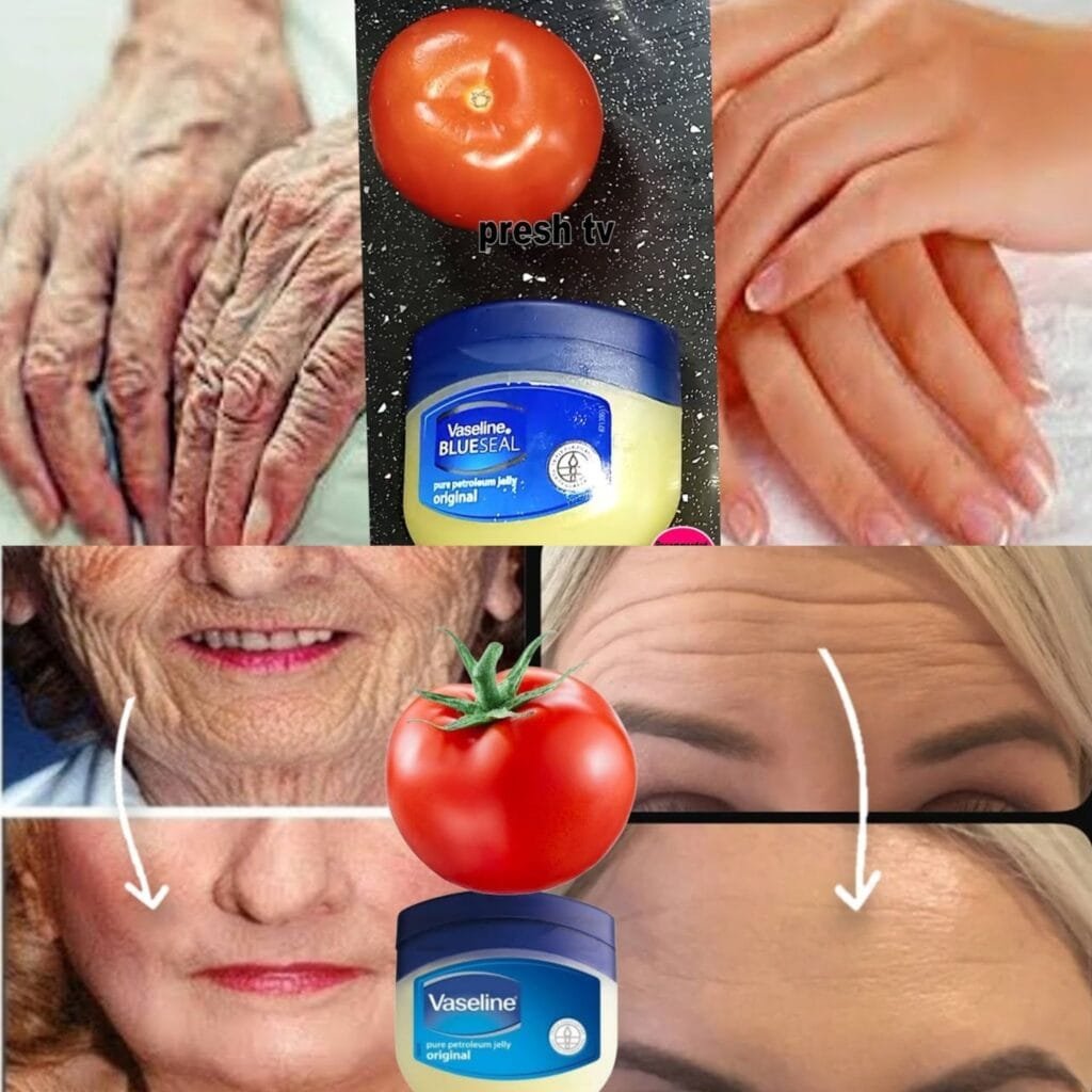 Say Goodbye to Rough, Wrinkled Hands with Vaseline & Tomato! 🌿🍅