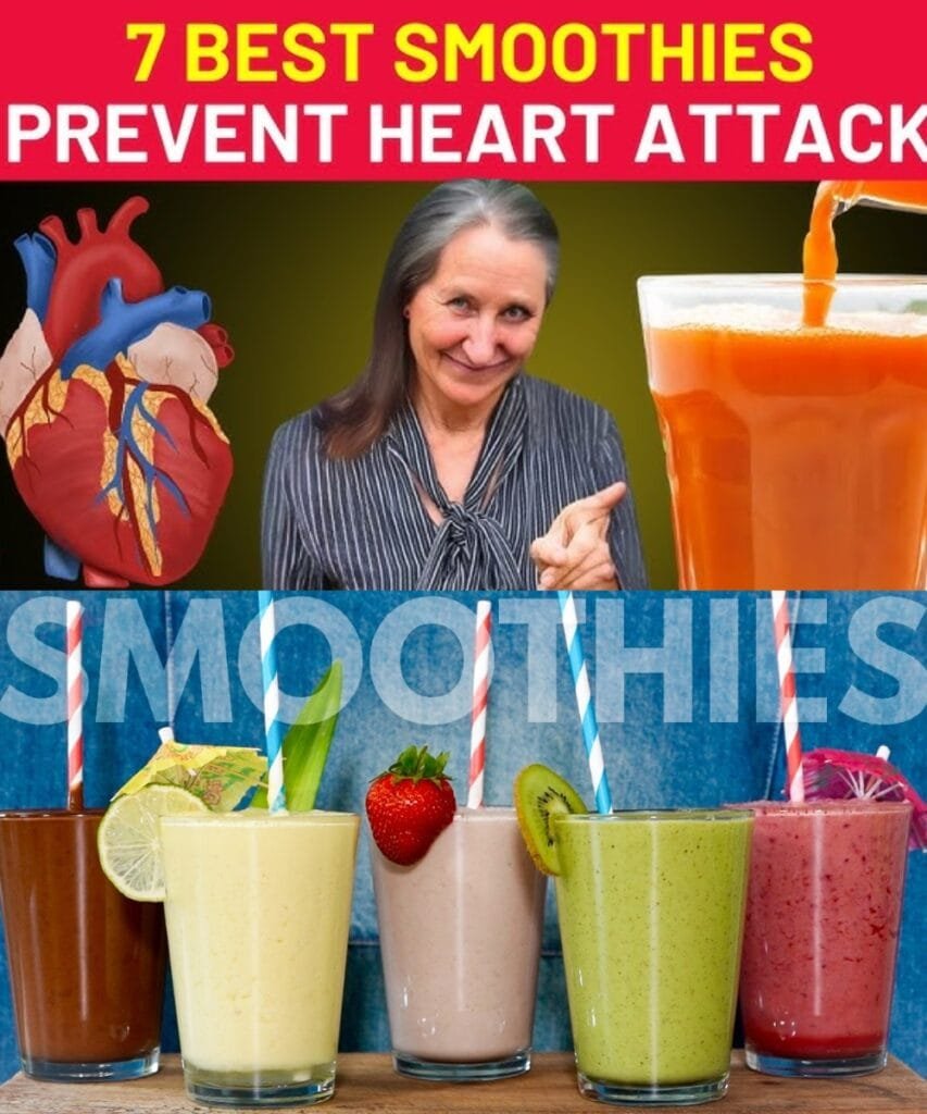 Top 7 Amazing Smoothies That Can Help You Prevent Heart Attacks | Vitality Solutions